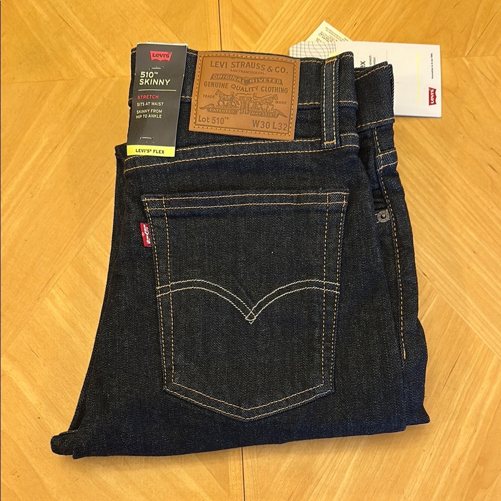 Levi's 510 Blue Skinny Jeans Flex Fit